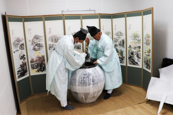 올해 은산별신제 봉행장면