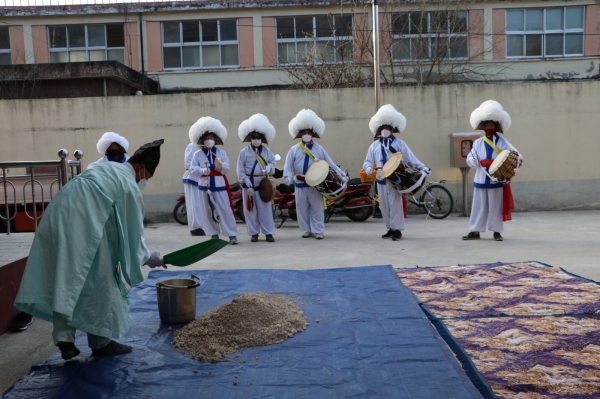 올해 은산별신제 봉행장면