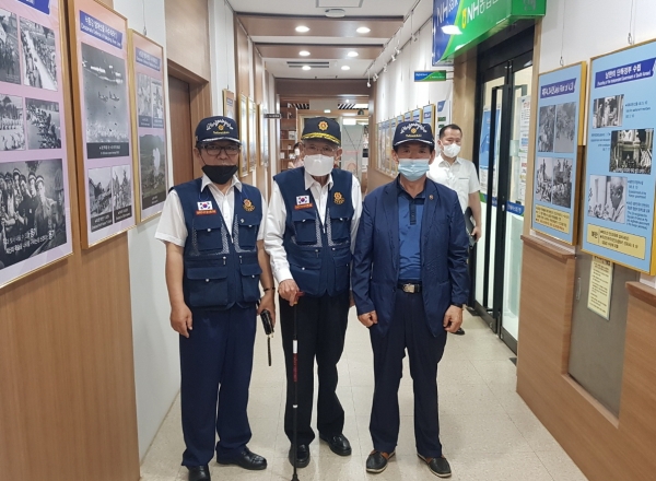 6.25전쟁 71주년 사진전 개최 모습