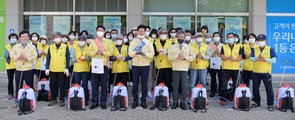 민선7기 3년 성과 - 코로나19 예방을 위한 방역소독 및 캠페인