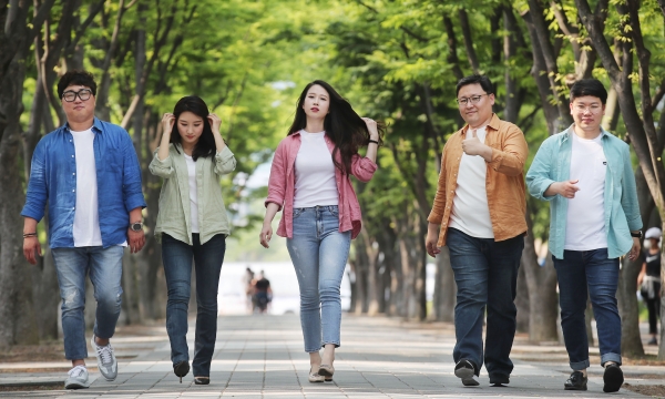 ‘서구청 정부미' 시즌 2를 오픈한 가운데 새롭게 선발된 공무원 유튜버 ‘잭슨 5’