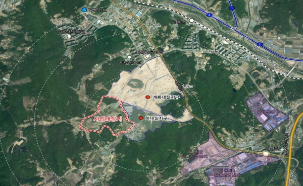 사업대상지 위치도