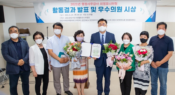 김기재 당진시의원이 행정사무감사 우수위원으로 선정됐다.