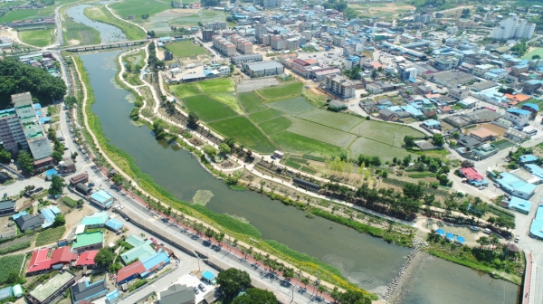 ‘공주 유구색동수국정원’ 모습