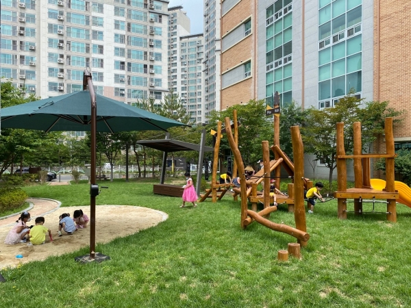 목동1소공원 새단장 모습