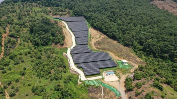 태양광 시설 촬영