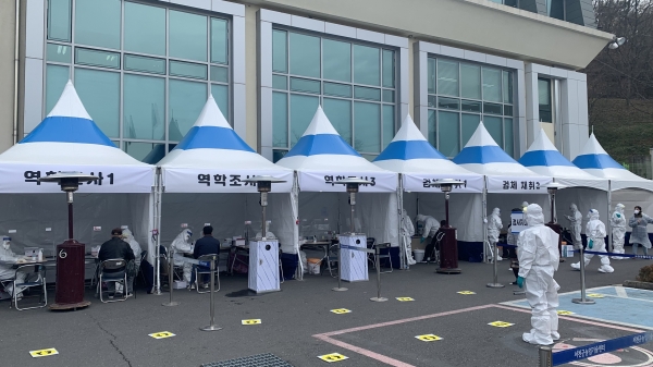 코로나19로부터 주민안전 지키고자 혼신의 노고를 아끼지 않은 현장 모습