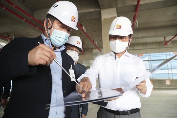 박상돈 시장 주요사업장 현장방문-도시재생어울림센터