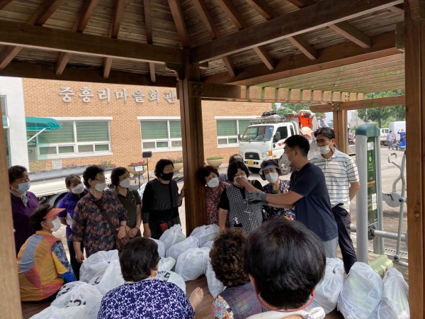 작목별 맞춤형 안전장비 보급 및 교육 사진