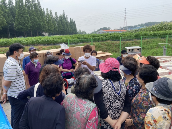 작목별 맞춤형 안전장비 보급 및 교육 사진