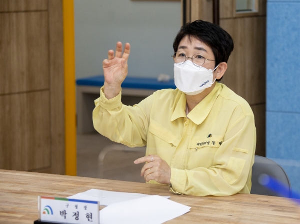 ‘중리근리공원 복합문화센터’ 건립 관련 설계용역 착수보고회 개최 모습