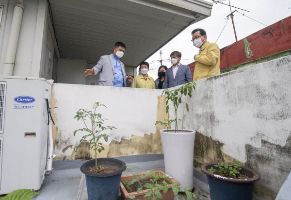 박정현 대덕구청장, 주민과 함께 ‘현장 소통데이트’ 진행 모습