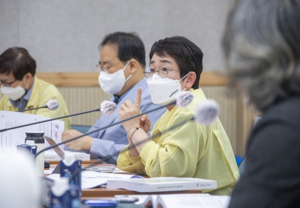 공정생태관광 뉴딜 일자리 창출 연구용역 최종보고회 개최 모습