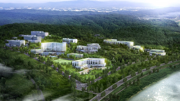 세종시 공공시설복합단지 도시개발사업 조감도