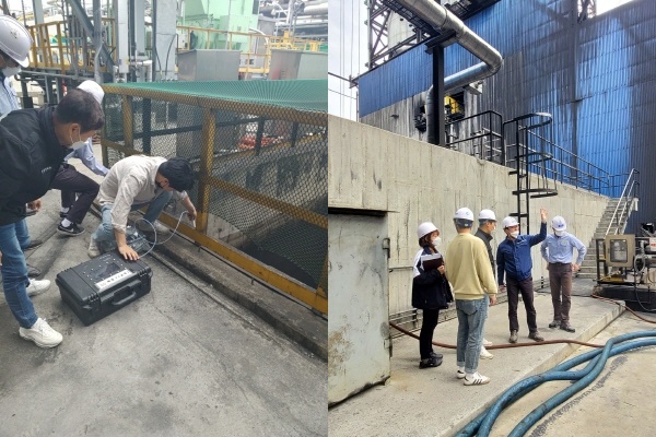 대산공단업체 악취측정 , 악취배출시설 점검