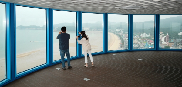 태안 전망대 내부(만리포)