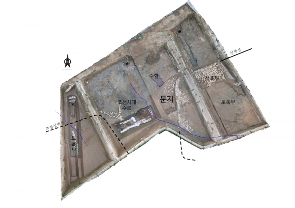 부여 북나성 10차 발굴조사 현황