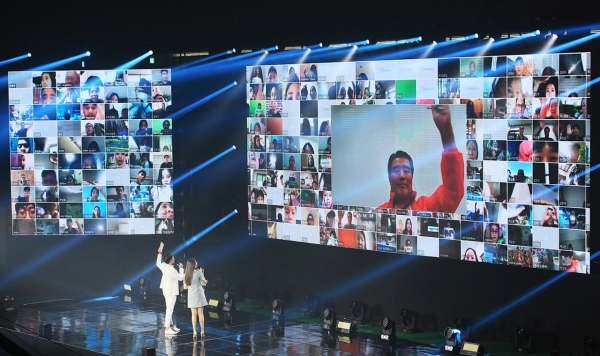 지난 2020년 머드축제 장면