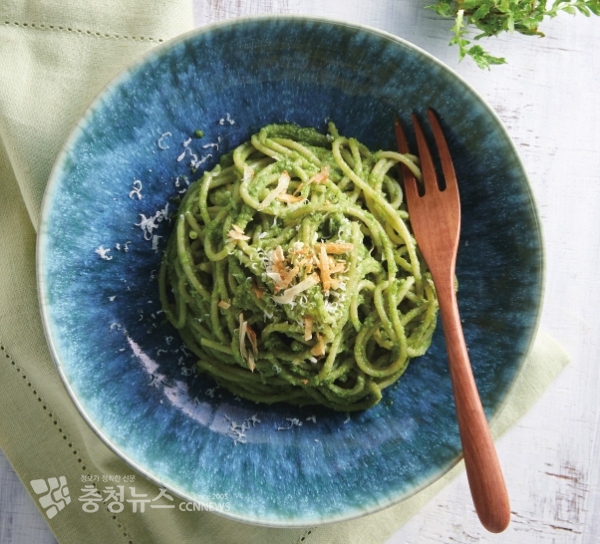 홍성마늘 냉이페스토 냉파스타