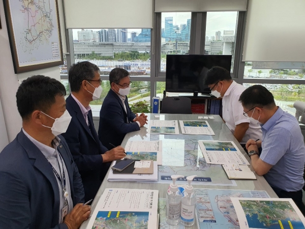 노박래 서천군수, 국토부에 장항선(웅천_대야) 복선 전철화 지원 건의