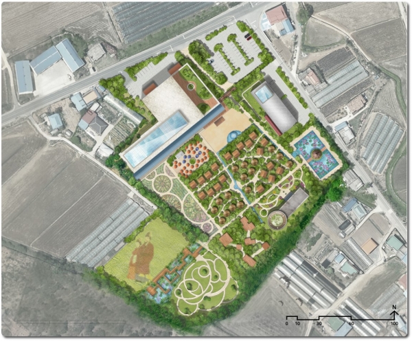 유기농복합단지 조감도