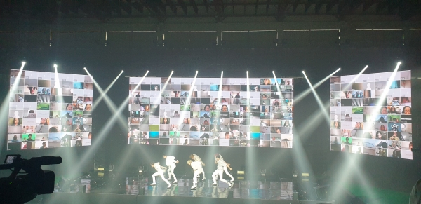 2020년 제23회 온택트 보령머드축제 공연 장면