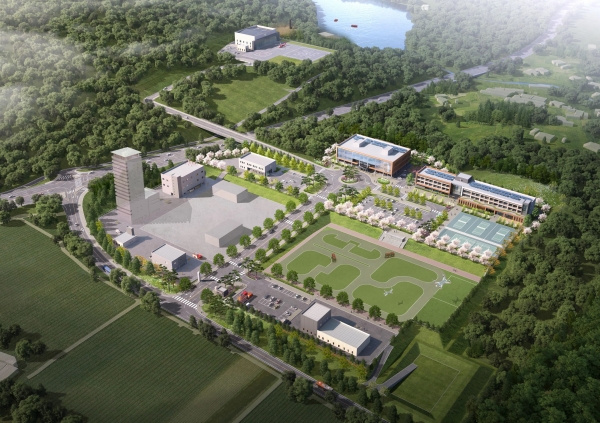 청양군  충남소방복합시설 기반조성사업 본격 추진-조감도