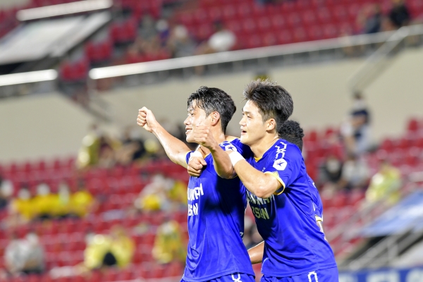 충남아산FC 경기모습