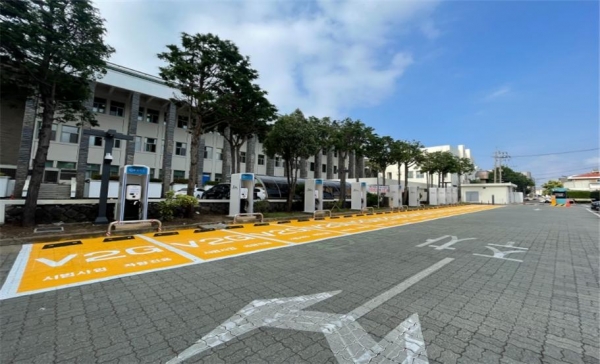 V2G 시범사업 차량 전용 충전소