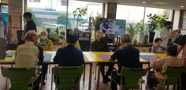 지난 상반기 배달강좌 진행 모습