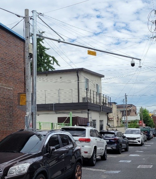 중구 관내에 설치한 무소음‧무진동 방범용 CCTV