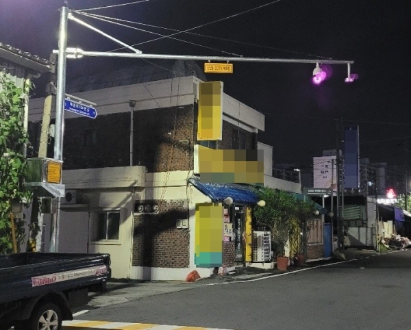 중구 관내에 설치한 무소음‧무진동 방범용 CCTV