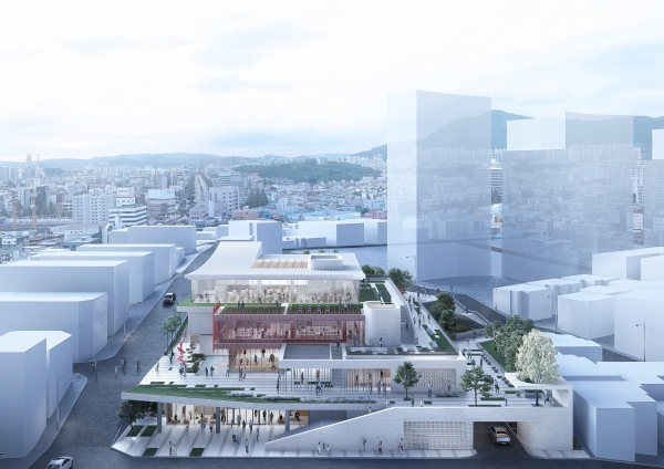 민선 7기 약속사업으로 추진하는 대전 제2시립도서관 조감도.