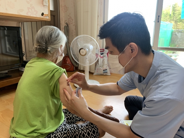 찾아가는 “우리마을 주치의제” 진행 모습