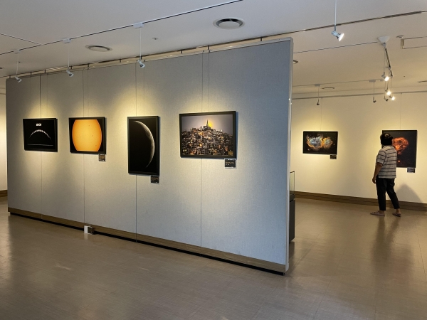 제29회 천체사진 공모전 수상작 전시회장