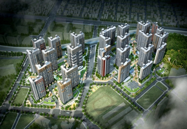 천동3구역 조감도