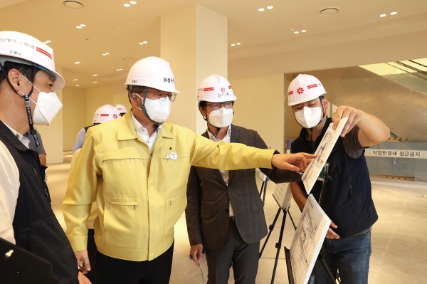 대전신세계 현장점검 사진