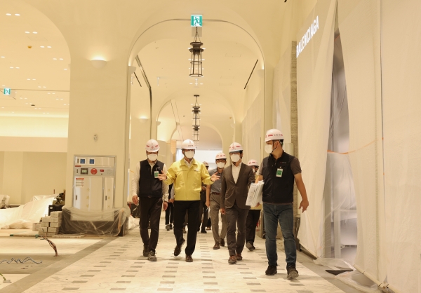 대전신세계 현장점검 사진