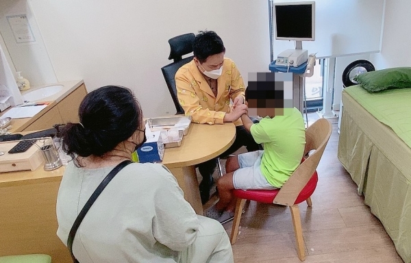 함소아한의원 서대전점에서 진행한 ‘아이들의 주치의’ 프로그램 운영 모습