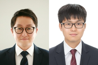 (좌)교신저자_KIST 오형석 책임연구원, (우)제 1저자_KIST 이웅희 박사후연구원