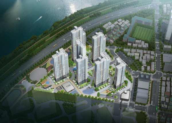 대전 동일스위트 리버스카이 2단지 조감도