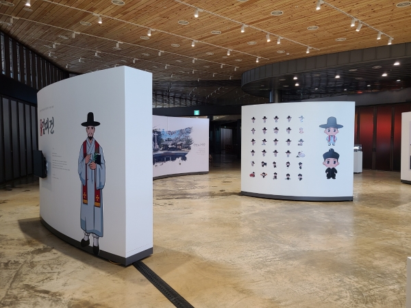 솔뫼성지 김대건 신부 전시 개최 모습