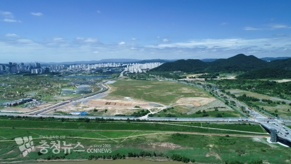 세종의사당 에정지 전경