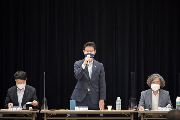 월송동 마을발전 토론회 사진