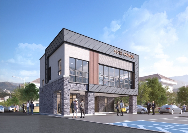 용운시장 고객지원센터 투시도