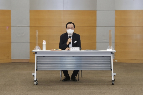 스타트업 챌린지 용역 착수보고회 개최 모습