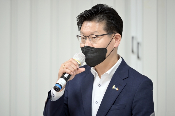 옥룡동 마을발전 토론회 사진 모습