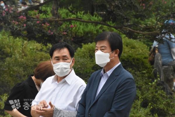 이기원 전 계룡시장, 박범인 전 금산군수 후보