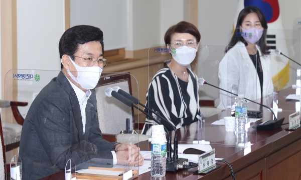 대전어린이집연합회 가정분과 임원진 10명과 간담회 개최