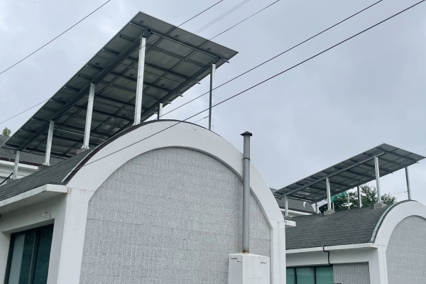 대산보건지소 태양광 설치사진